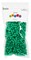 Essentials by Leisure Arts Pony Beads, 6x9mm, Opaque Green, 750pc – Bracelet Making Kit for Jewelry and Kandi Crafts – Bulk Craft Beads for Friendship Bracelets and DIY Projects